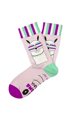 No Drama Llama Kids Socks