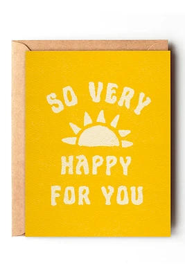 So Happy For You Card