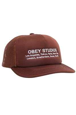 Obey Studios Trucker | Brown