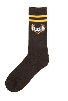 Animal House Sock | Washed Black