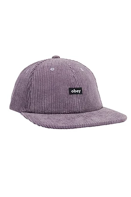 Obey Cord Label 6 Strapback | Wineberry