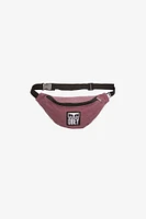 Obey Washed Hip Bag | Pigment Burgundy