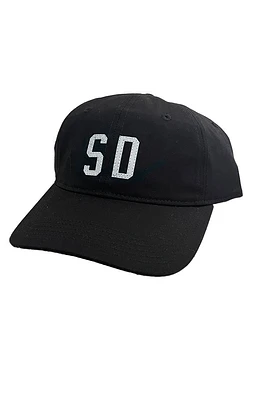 SD 6 Panel Strapback | Black