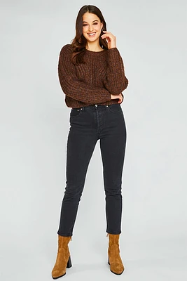 Carnaby Jumbo Sweater | Heather Coffee