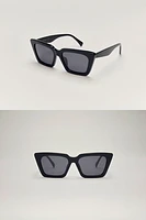 Feel Good Sunglasses | Polished Black - Grey