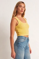 Koa Sweater Tank | Pina Colada