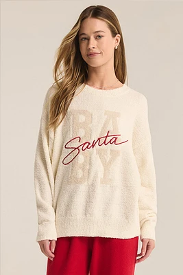 Santa Baby Cozy Sweater | Sea Salt