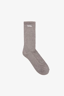 Obey Bold Socks | Ash Grey