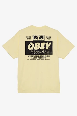 Obey Records Buy Sell Tee | Anise Flower