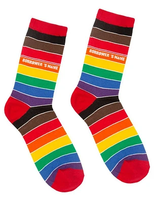 Library Pride Socks