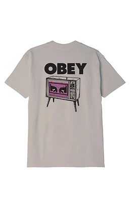 Obey Hypno Tee | Pigment Silver Grey