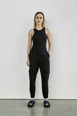 Allison Cargo Pant | Black