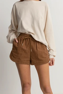 Mazzy Corduroy Short | Camel