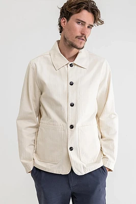 Classic Chore Coat | Vintage White