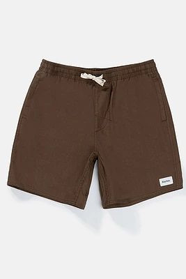 Classic Linen Jam Short | Chocolate