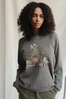 Charlie Brown Christmas Sweatshirt | Heather Grey