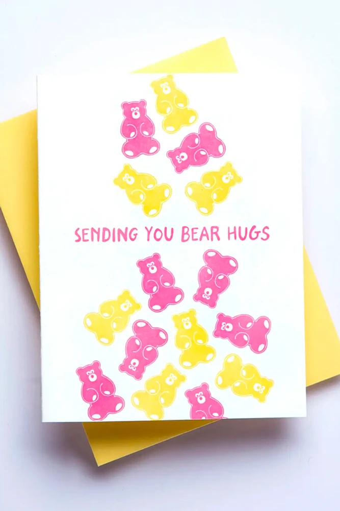 Sending You Bear Hugs Card