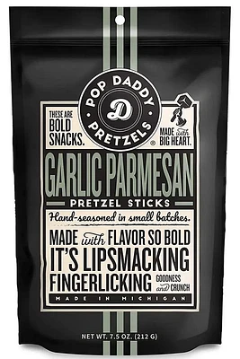 Pop Daddy Garlic Parmesan Pretzel Sticks