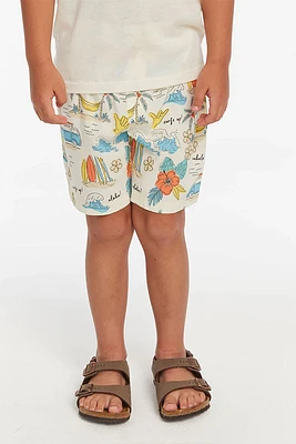 Surfs Up Welt Pocket Short | Coconut Milk