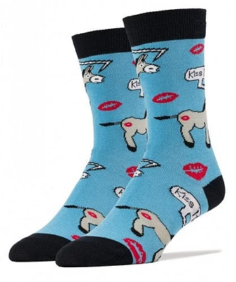 Kiss My Ass Crew Socks