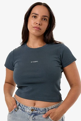 Minimal Thrills Mini Tee | Dark Slate