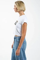 Canyon Mini Tee | White