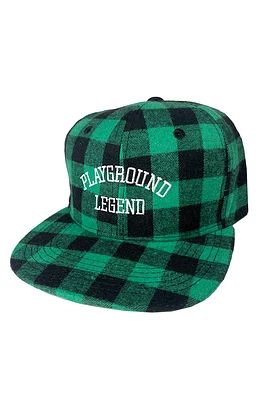 Playground Plaid Hat | and Black