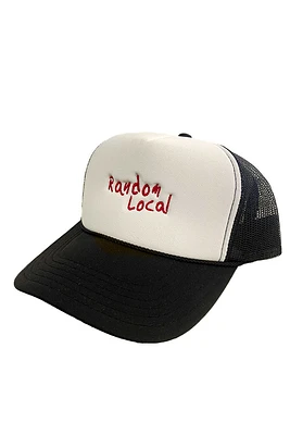 Random Local Trucker Hat | Black & White