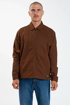 Minimal Thrills Work Jacket | Chestnut