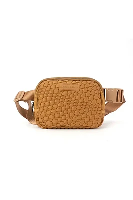 Woven Belt Bag | Camel