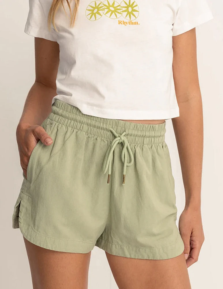 Astrid Elasticated Short | Palm