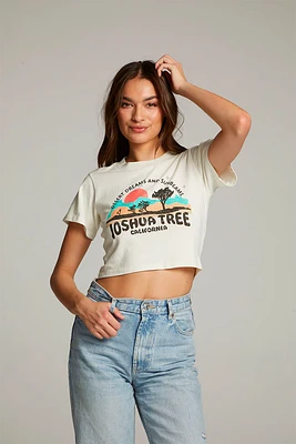 Joshua Tree Tee | Starry White