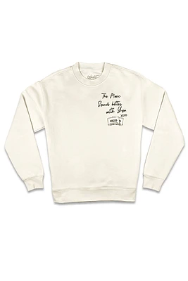 Music Sounds Better Sweater | Bone