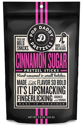 Pop Daddy Cinnamon Sugar Pretzel Sticks