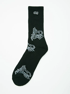 Scorpion Socks Black Multi