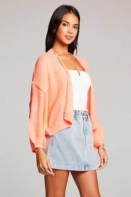 Aden Sweater | Neon Peach