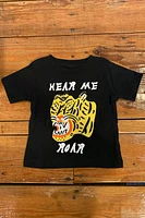 Hear Me Roar Tee | Black