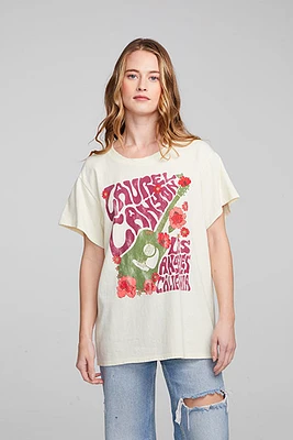 Laurel Canyon Poster Tee | Almond