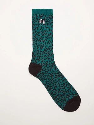 Leo Socks Blue Green