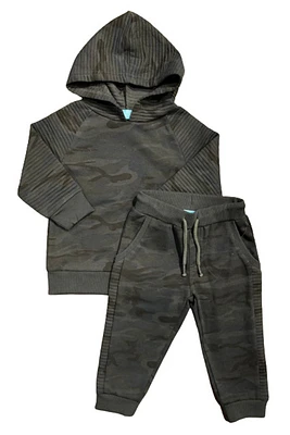 Kids camo Hoodie | Black