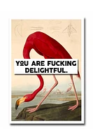 Delightful Greeting Card