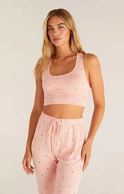 Sia Heart Tank Bra | Pink Candy