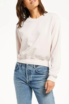 Classic Crew Sweatshirt | Pink Sky