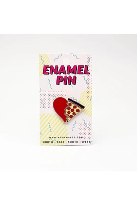 Pizza My Heart Enamel Pin