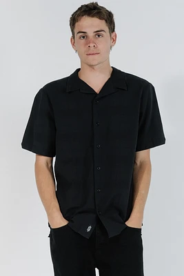 Republic Bowling Shirt | Black