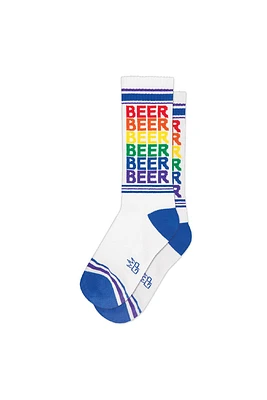 Beer Rainbow Gym Sock