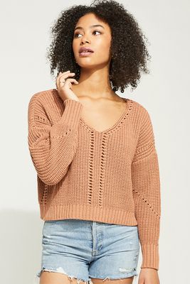 Arizona Knit Sweater | Clay