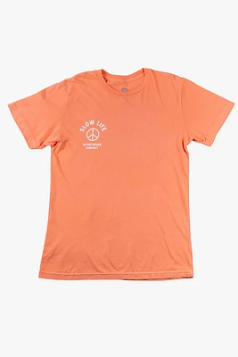 Slow Life Tee | Orange