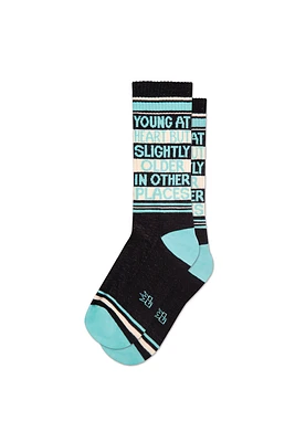 Young At Heart Gym Sock