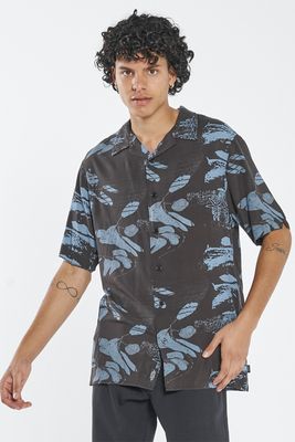 Collective Experience Bowling Shirt | Black